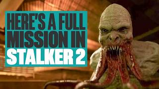 STALKER 2 Heart of Chornobyl  Full Mission Gameplay in 4K on PC [upl. by Dominik]