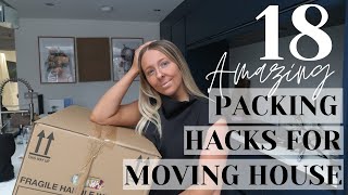 18 AMAZING MOVING HOUSE PACKING HACKS  HOME SIDE OF STYLE [upl. by Onibla]