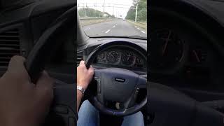 Volvo V70 24 T 200HP Acceleration [upl. by Jesher]