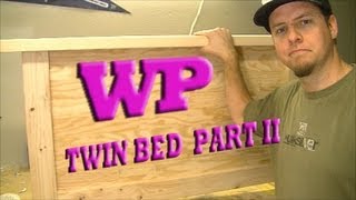 How to make a Twin Bed  Part II The Headboard [upl. by Secor106]