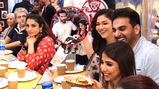 Raveena Tandon amp Arbaaz Khan Spotted For RamzanSpecial Iftar Dinner In Mumbai [upl. by Shaina]