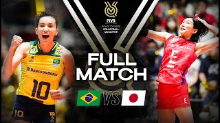 🇧🇷 BRA vs 🇯🇵 JPN  Paris 2024 Olympic Qualification Tournament  Full Match  Volleyball [upl. by Mary]