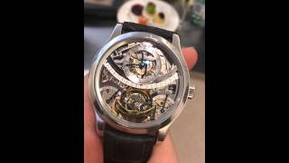 JLC HYBRIS MECHANICA GYROTOURBILLON [upl. by Othello]