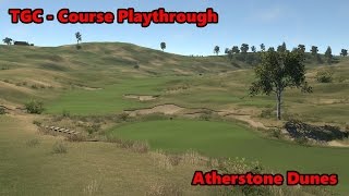 TGC  Atherstone Dunes  27 Shot Back 9 Course Playthrough [upl. by Landry]