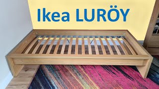 IKEA LURÖY bed base installation [upl. by Frum563]