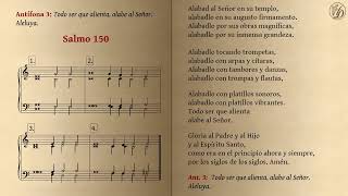 SALMO 150 Laudes Harpa Dei [upl. by Ynaffat553]