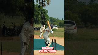 Tamil edge and boundry cricketcricketlovecricketfuncriclovecricketmatchviralvideowicketfunny [upl. by Meijer]