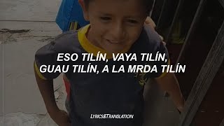 Eso tilín vaya tilín ala mrd tilín 😳😈🤙🏻 Letra [upl. by Worrad]