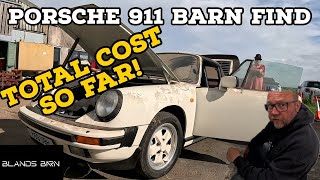 TRIALS AND TRIBULATIONS OF RESTORING A 1985 PORSCHE 911 BARN FIND [upl. by Hsitirb203]