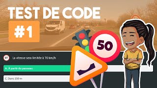 Test code de la route🚦Série 1  10 questions 🚗 [upl. by Ekim67]