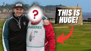 Can A WORLD CLASS CADDY help George Shoot SUB80 Felixstowe Ferry Golf Club Ep2 [upl. by Geehan886]