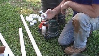 How To Install Sump Pump in Crawl Space  DIY Step by Step Instruction by Apple Drains [upl. by Sucrad]