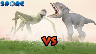 Cloverfield Paradox vs Behemoth  Scary Titan Battle S1E15  SPORE [upl. by Nwahsel192]