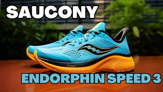 Test Saucony Endorphin Speed 3  La Révolution du Running en 2023 [upl. by Cumine]