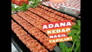 ADANA KEBAP NASIL YAPILIR [upl. by Ulrica]