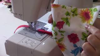 Making Bunting Sewing flags to Bias Binding [upl. by Shae]