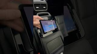 Mercedes Benz tablet screen removing GLS luxury business class car [upl. by Annamaria541]