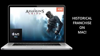 Assassins Creed Quick Gameplay on M1 PRO using Wineskin [upl. by Vigen]