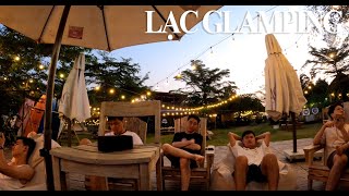 LẠC GLAMPING  CẮM TRẠI ĐI RỪNG XE JEEP CHÈO SUP ĐÓN HOÀNG HÔN TẠI HỒ TRỊ AN  ANH THANH NIÊN [upl. by Htrap]