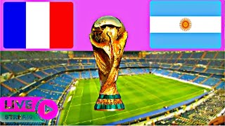 France vs Argentina Finals  Live youtube  gameplay FIFA23 [upl. by Nywnorb216]