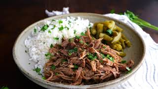 Crock Pot Pulled Pork with Apples [upl. by Annairoc]