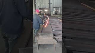 1200 degrees Celsius steel pipe processing [upl. by Sadowski]