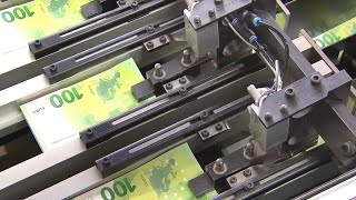 How euro banknotes are produced [upl. by Werbel986]