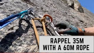 How to rappel 35m using a 60m rope [upl. by Micky]