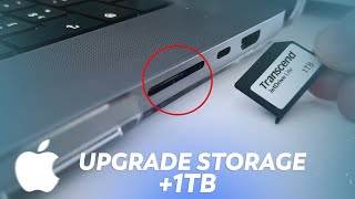 How to Expand Storage on your MacBook Pro  Add more SSD space on your Mac  JetDrive 330 [upl. by Mavis]