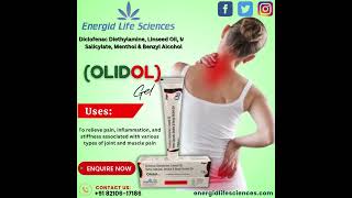 Olidol Gel Diclofenac Diethylamine Linseed Oil Methyl Salicylate Menthol amp Benzyl Alcohol Gel [upl. by Martreb773]