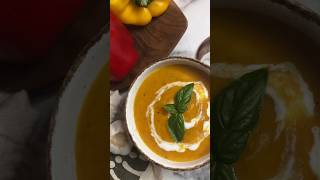 Roasted Veggie Soup Recipe full recipe video is available on my channel [upl. by Hgielyak551]