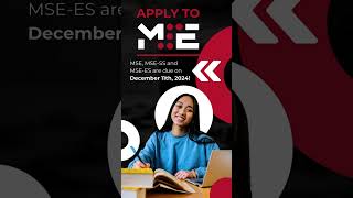 Applying to MSE [upl. by Atived]