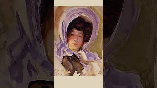 John Singer Sargent Watercolor Paintings [upl. by Liek58]