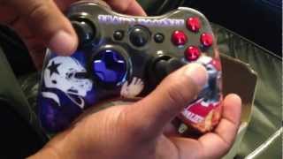 QJB Custom Controller Montage amp Unboxing  Thats Nasty Created by BigShotModz  NBA 2k13 Madden 13 [upl. by Strohben]