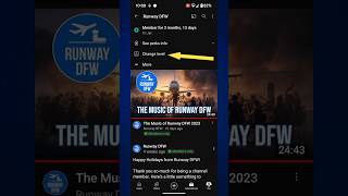 How to Change a YouTube Channel Membership Level on Android YouTube App youtubetips [upl. by Edelman631]