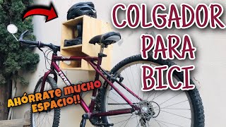 Colgador para BICICLETA de madera  BIKE RACK 🚲 [upl. by Adaliah]