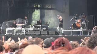 Baptism Crystal Castles live  Lollapalooza 2013 [upl. by Huldah463]