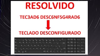 Teclado Desconfigurado Windows 10  2021 [upl. by Margalo]