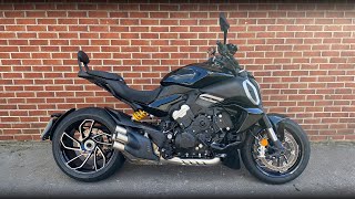 Ex Demo Ducati Diavel V4 24 Reg 698 miles £20995 [upl. by Louise]