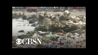 Plastics pollution worsens despite efforts to reduce problem [upl. by Hairakcaz430]