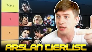 TMM Talks Arslan Ash Tekken 8 Tierlist [upl. by Naenaj]