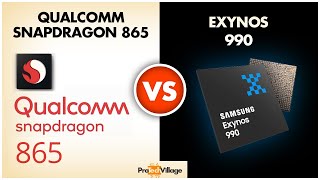 Samsung Exynos 990 vs Qualcomm Snapdragon 865  Quick Comparison  Who wins [upl. by Kalagher]