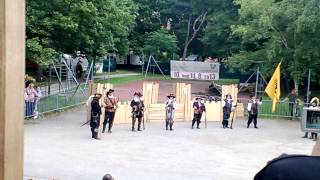 Musket Firing Drill of the 30 Years War at Montur amp Pulverdampf 2013 [upl. by Sawtelle]