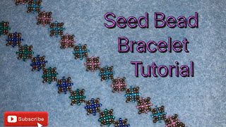 How To Make A Beaded Bracelet [upl. by Nadabas]