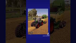 Feldarbeit mit Fendt ps5 fs22 farming gaming farmmachinery [upl. by Archibald]