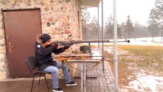 PTRS41 AT Rifle shooting [upl. by Connett]