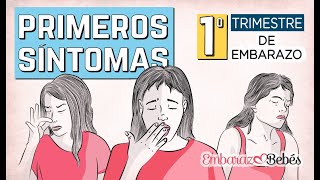 🆘😣 PRIMEROS SÍNTOMAS de EMBARAZO  Primeros días  1º Trimestre [upl. by Dodds]