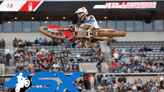 Supercross Round 15 450SX Highlights  Philadelphia PA Lincoln Financial Field  Apr 27 2024 [upl. by Nirahs]