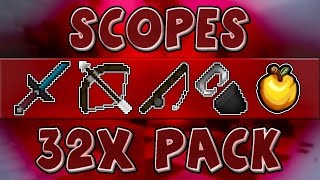 Texture Pack Review Scopes Pack 32x [upl. by Assirk]