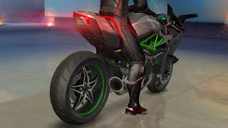 Asphalt 8 ME WINING Kawasaki Ninja H2R San Diego [upl. by Ardnaiek]